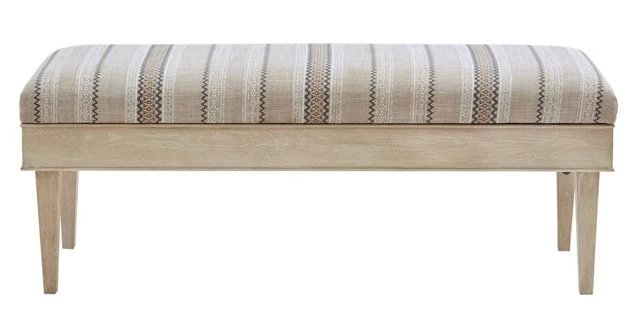 Olliix By Martha Stewart Harstrom Beige Multi Storage Bench - Image 2