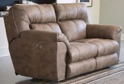 IAmerica Collins Coffee Power Reclining Loveseat
