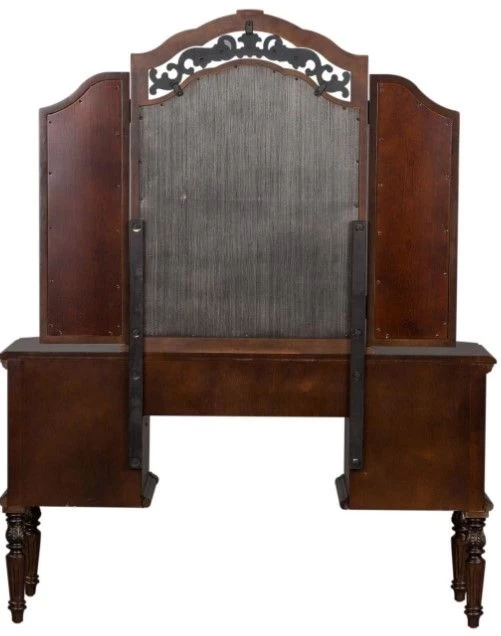Liberty Messina Estates 3-Piece Dark Brown Vanity Set - Image 4