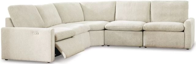 Signature Design By Ashley® Hartsdale 5-Piece Linen Reclining Sectional