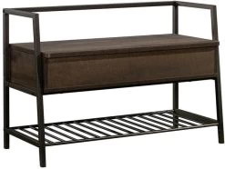 Sauder® North Avenue® Smoked Oak™ Storage Bench