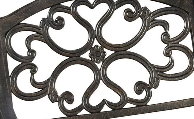 Homestyles® Sanibel Black Swivel Rocking Chair With Cushion - Image 2