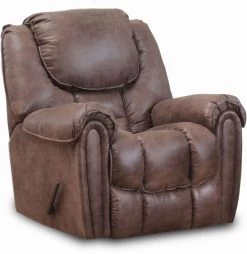 HomeStretch Del Mar Mocha Power Rocker Recliner