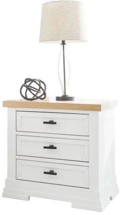 Signature Design By Ashley® Ashbryn Natural/White Nightstand