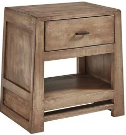 Progressive® Furniture Caroline Antique Cream Nightstand