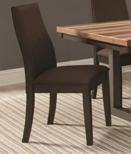 Coaster® Spring Creek 2-Piece Rich Cocoa Brown Upholstered Side Chairs - Image 2