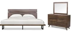 Steve Silver Co. Pasco 3-Piece Cocoa Queen Bedroom Set