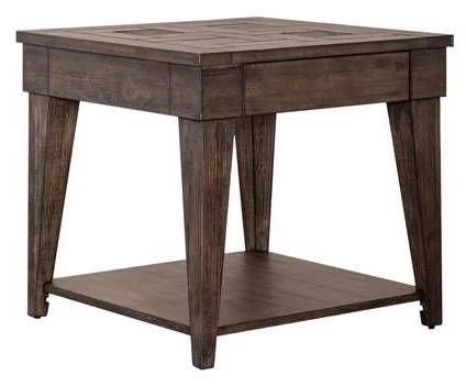 Liberty Arrowcreek Weathered Stone End Table