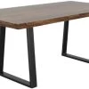 Coast2Coast Home™ Brownstone Springs Gunmetal/Nut Brown Dining Table