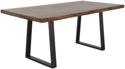 Coast2Coast Home™ Brownstone Springs Gunmetal/Nut Brown Dining Table