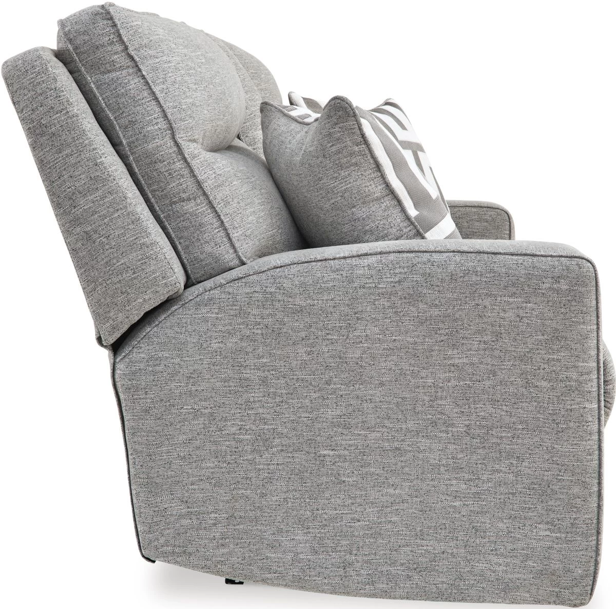Signature Design By Ashley® Biscoe Pewter Power Reclining Loveseat - Image 5