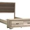 Liberty Sun Valley Light Brown Full Upholstered Storage Bed