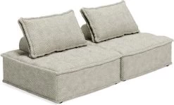 Signature Design By Ashley® Bales 2-Piece Taupe Accent Chair Set