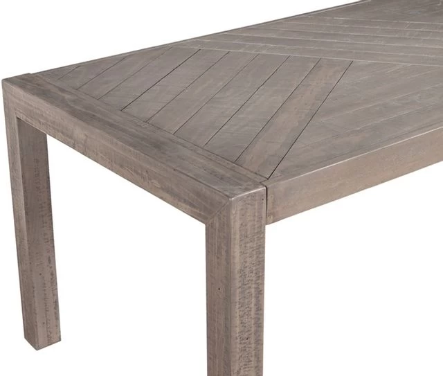 Steve Silver Co. Auckland Weathered Grey 79" Dining Table - Image 4