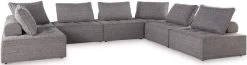 Signature Design By Ashley® Bree Zee 7-Piece Brown Outdoor Sectional