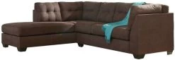 Benchcraft® Maier 2-Piece Walnut Right-Arm Facing Sectional With Chaise