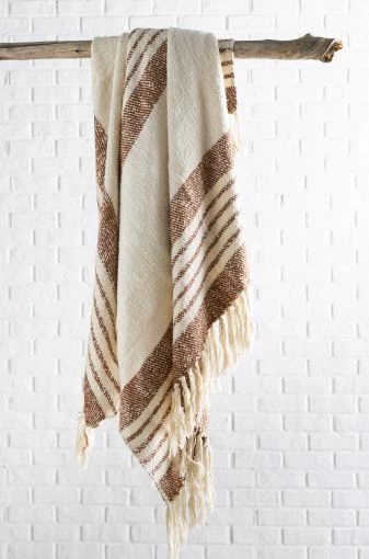 Surya Chamonix Burnt Orange 50"x60" Throw Blanket - Image 3