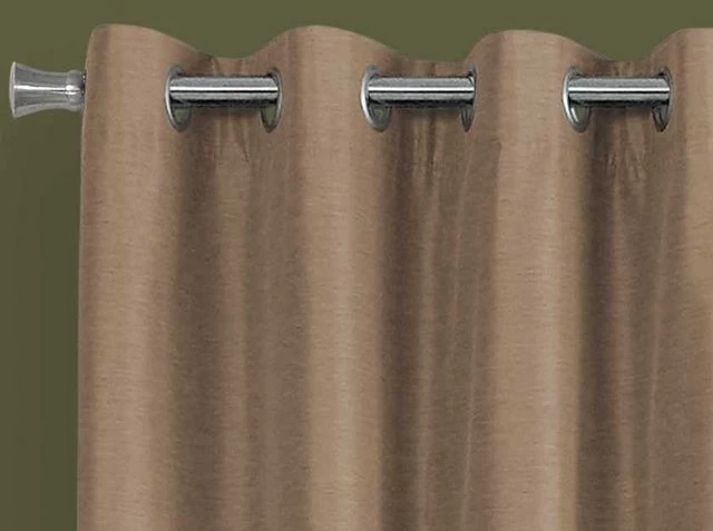 Monarch Specialties Inc. Brown 52"X 95" Curtain Panel - Image 2