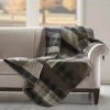 Olliix By Woolrich Taupe Winter Plains Quilted Throw Blanket