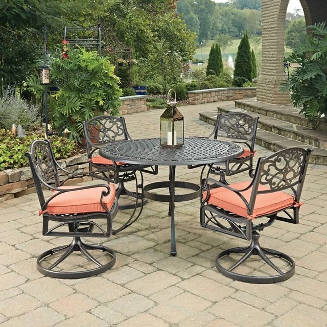 Homestyles® Sanibel 5-Piece Bronze Outdoor Dining Set - Image 2