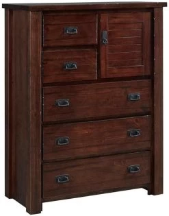 Progressive® Furniture Trestlewood Mesquite Pine Chest