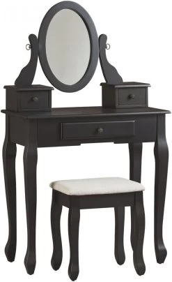Signature Design By Ashley® Huey Vineyard Black Vanity Set