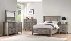 Lake Shore Cottage 3pc Queen Storage Bedroom