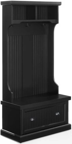Crosley Furniture® Shoreline Black Hall Tree