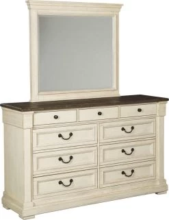 Signature Design By Ashley® Bolanburg Two-Tone Dresser And Mirror Set