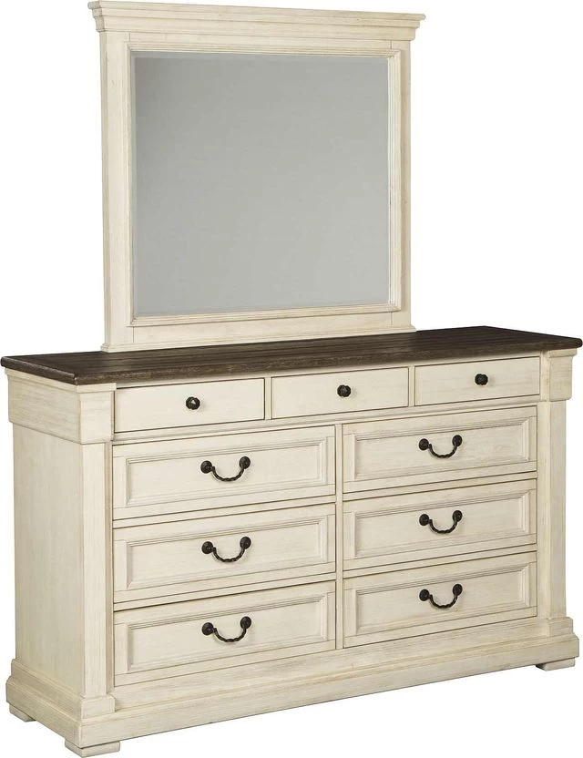 Signature Design By Ashley® Bolanburg Two-Tone Dresser And Mirror Set
