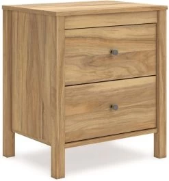 Signature Design By Ashley® Bermacy Light Brown Nightstand