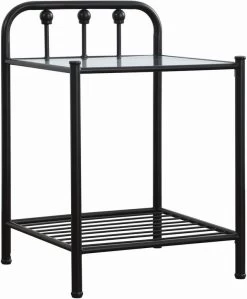 Coaster® Livingston Dark Bronze Nightstand