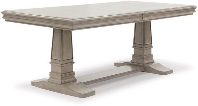 Signature Design By Ashley® Lexorne Gray Dining Extention Table