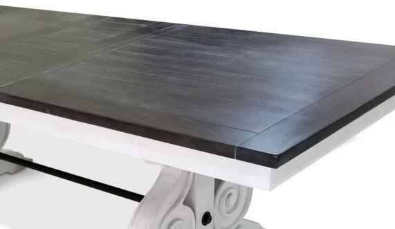 Sunny Designs Carriage House 6pc Trestle Table Dining Group P15926789 - Image 3