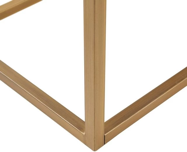 Olliix By Madison Park Greenwich Brown/Antique Bronze Accent Bench - Image 4