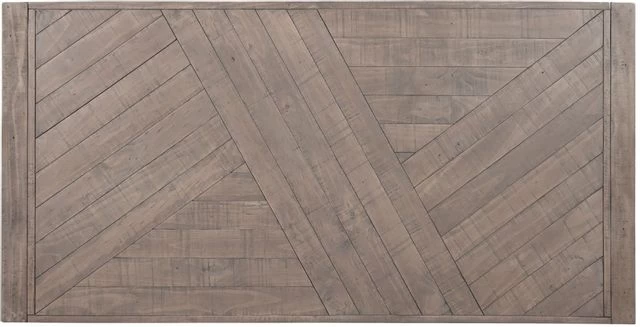 Steve Silver Co. Auckland Weathered Grey 79" Dining Table - Image 3