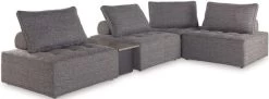 Signature Design By Ashley® Bree Zee 5-Piece Brown Outdoor Sectional