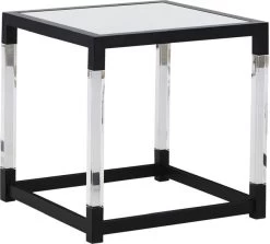 Signature Design By Ashley® Nallynx Metallic Gray End Table