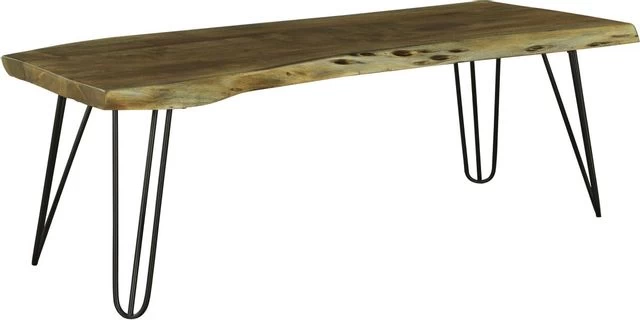 Signature Design By Ashley® Haileeten Brown/Black Accent Bench