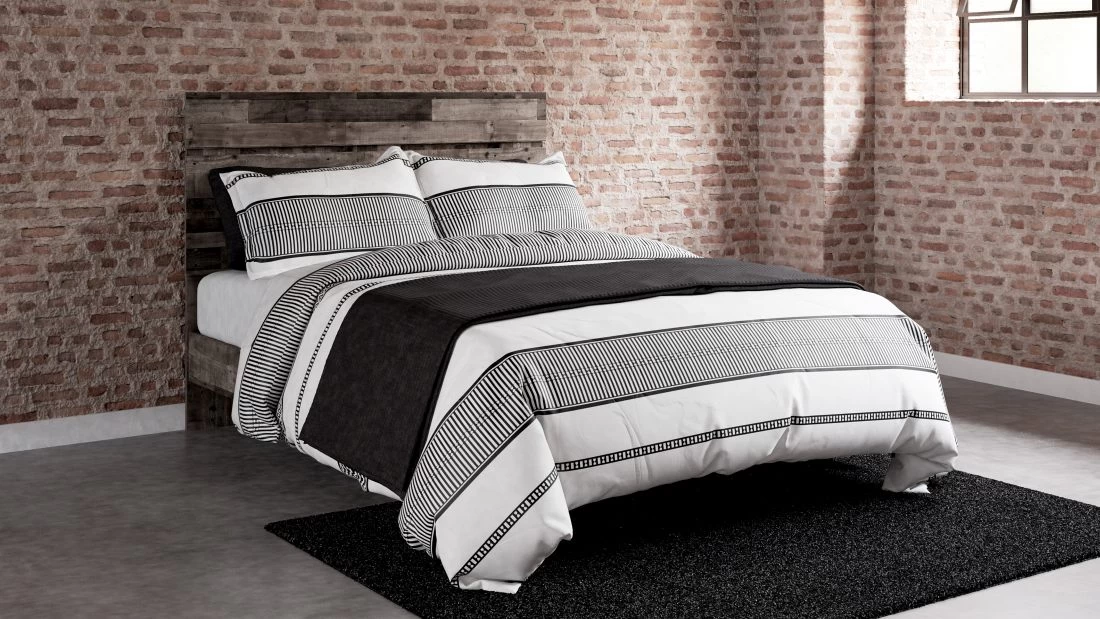 Signature Design By Ashley® Neilsville Multi Gray Queen Panel Platform Bed - Image 5
