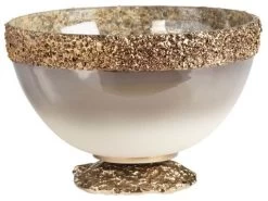 Crestview Collection Akoya Medium Gold Bowl