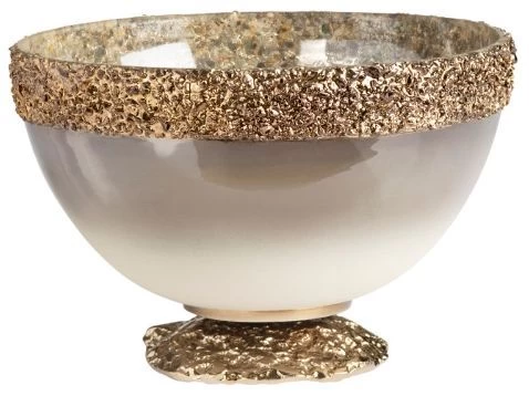 Crestview Collection Akoya Medium Gold Bowl