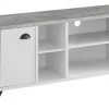 Monarch Specialties Inc. Grey/White 48" TV Stand