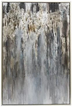 Crestview Collection Gray/Light Gray Wall Art