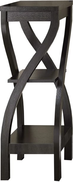 Monarch Specialties Accent Table, Side, End, Plant Stand, Square, Living Room, Bedroom, Laminate, Brown, Contemporary, Modern