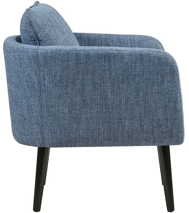 Olliix By INK+IVY Jake Blue Accent Chair - Image 3