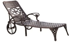 Homestyles® Sanibel Bronze Outdoor Chaise Lounge