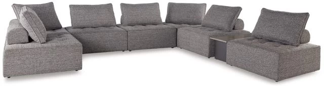 Signature Design By Ashley® Bree Zee 8-Piece Brown Outdoor Sectional