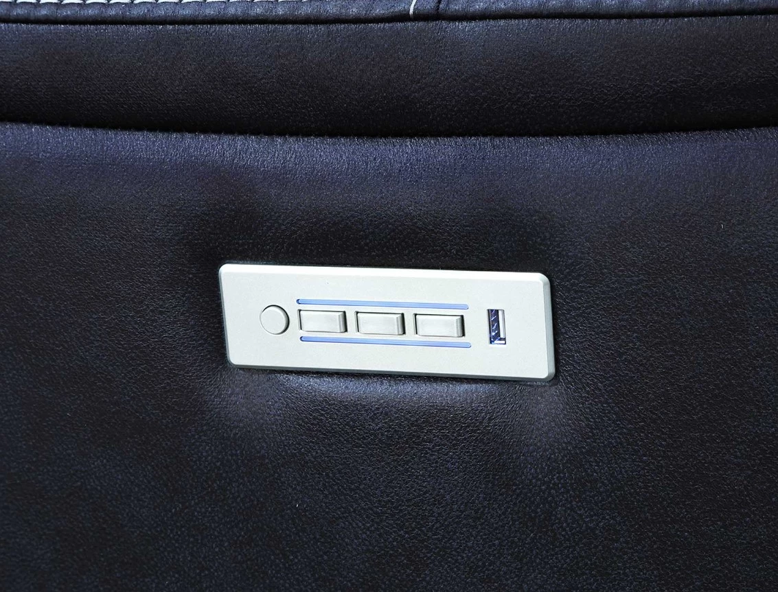 Steve Silver Co. Lexington Ocean Blue Recliner Chair - Image 5