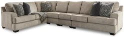 Signature Design By Ashley® Bovarian 4-Piece Stone Left-Arm Facing Sectional